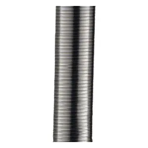 Tubage flexible inox D130 double paroi - le ml fin de serie Retour Gratuit