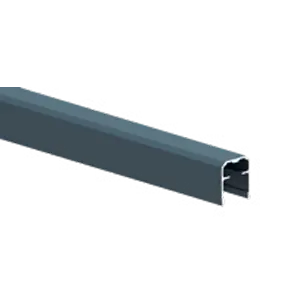 Lisse haute ou basse 26x30x1736mm pour lame clôture écran alu-FIN DE SERIE gris anthracite Offre Limitée
