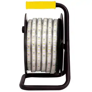 Enrouleur ruban LED 25m 32000 lumens 4000K 305W IP65 Vente Directe