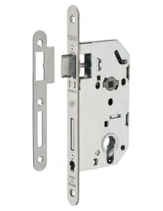 Seulement Aujourd'hui Boitier serrure à encastrer MONOMAX NF axe 50mm têtière inox - FIN DE SERIE