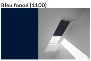 Satisfait Ou Remboursé Store Velux DKL UK08 Occult. Marine 1100