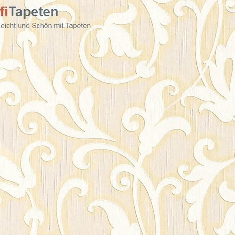 A.S. Creation Tessuto 954907 papier peint intissé floral 0.53 m x 10.05 m beige Réduction