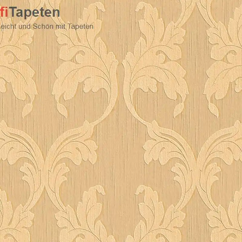 A.S. Creation Tessuto 956283 papier peint intissé baroque 0.53 m x 10.05 m beige Nouvel Arrivage