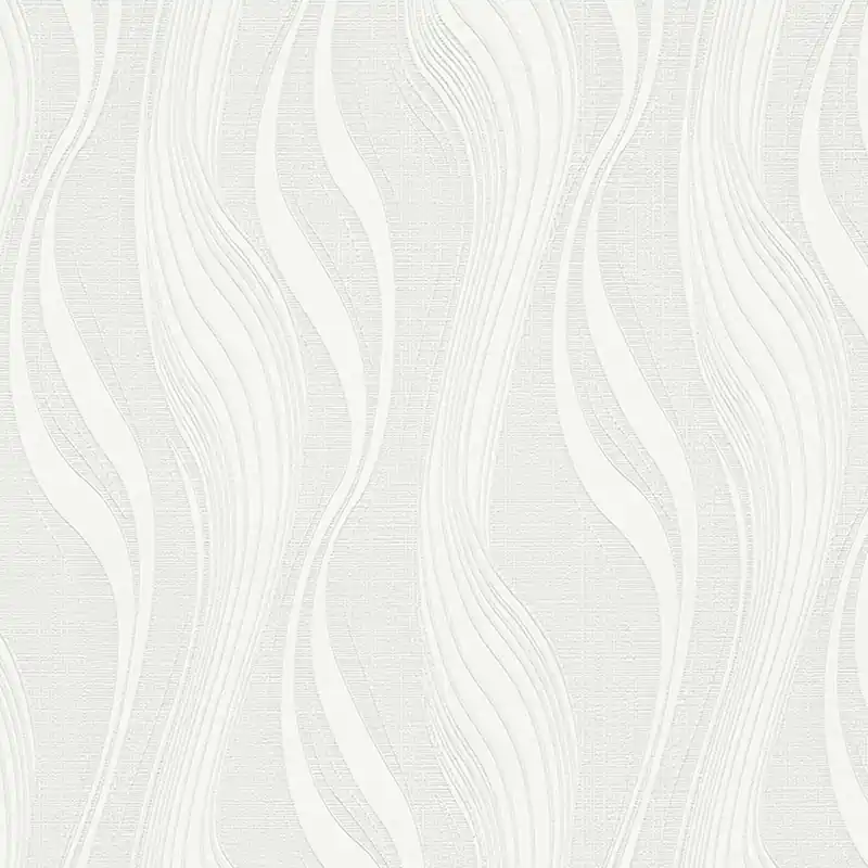 A.S. Creation Simply White 4 247919 papier peint intissé uni 0.53 m x 10.05 m blanc Promotion Saisonnière