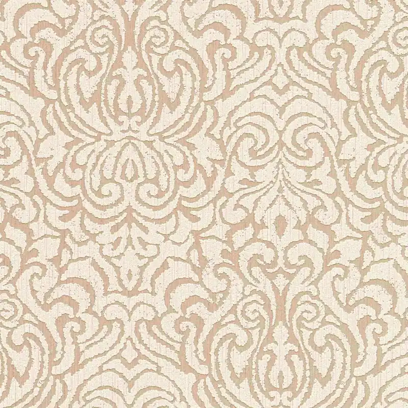 Usine Directe A.S. Creation AP Tessuto II 961934 papier peint intissé baroque 0.53 m x 10.05 m beige