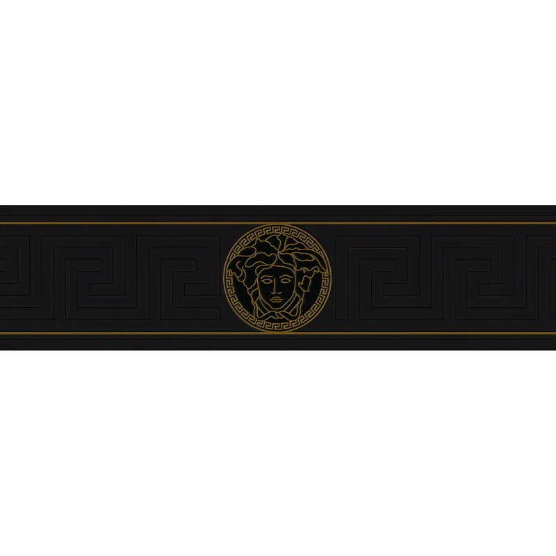 Expédié Aujourd'hui A.S. Creation Versace 3 935224 frise en papier peint intissé 0.13 m x 5 m argent
