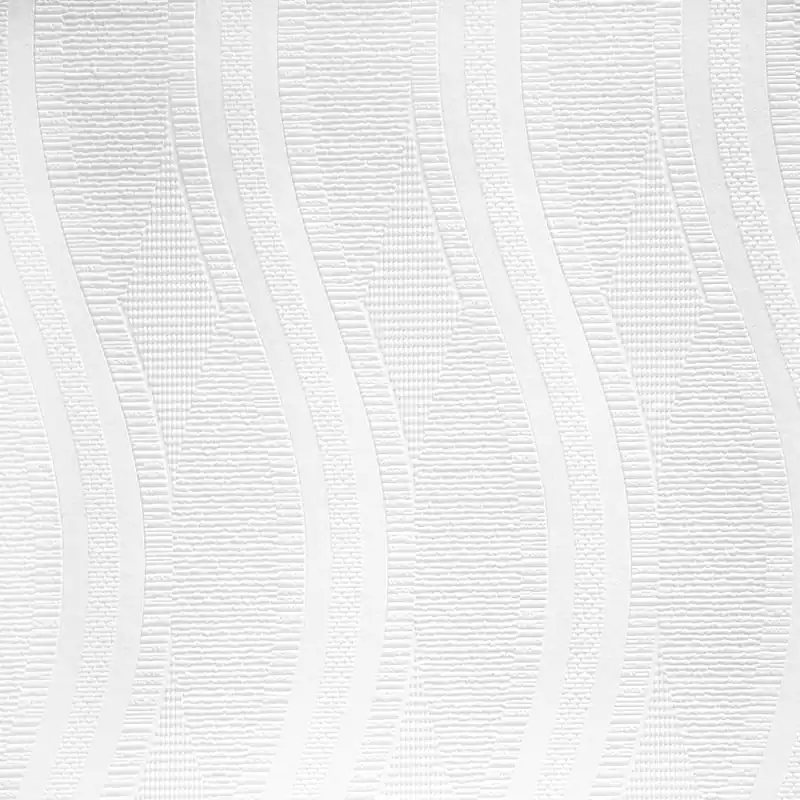 Retour Gratuit A.S. Creation Meistervlies 241313 papier peint à motif ondulé 1.06 m x 25 m blanc