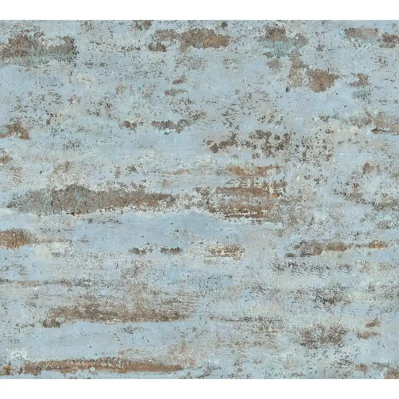 Nouvel Arrivage A.S. Creation Neue Bude 2.0 Edition 2 374153 papier peint intissé uni 0.53 m x 10.05 m bleu