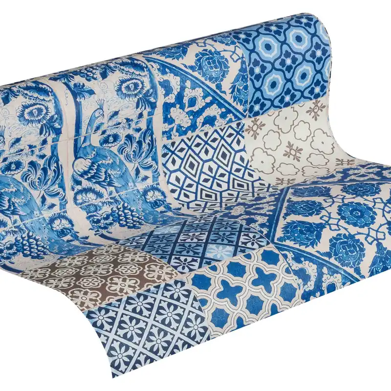 A.S. Creation Metropolitan Stories 369231 papier peint intissé vintage 0.53 m x 10.05 m bleu Acheter En Ligne