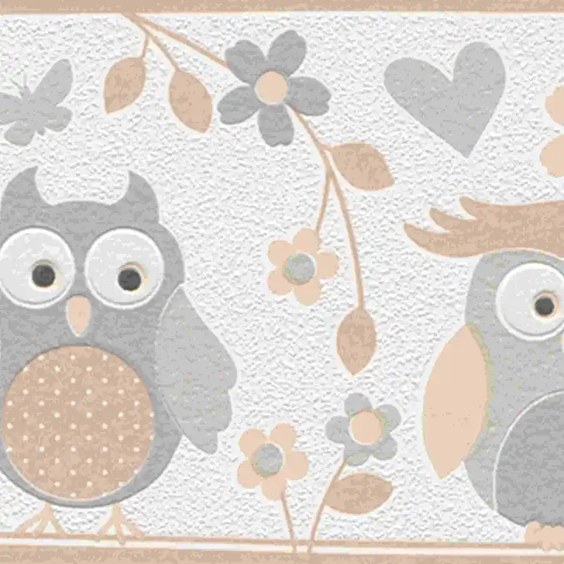 Produit De Marque Rasch Kids & Teens III 459210 frise en papier peint intissé 0.167 m x 0.5 m marron