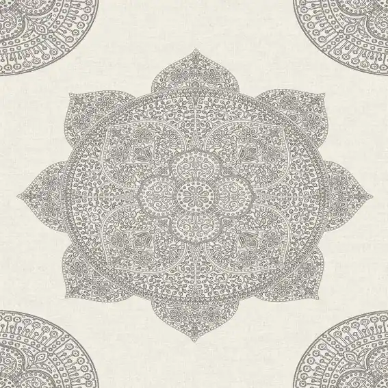 Eijffinger LOUNGE EF388784 papier peint intissé baroque 0.53 m x 10.05 m gris Livraison Express