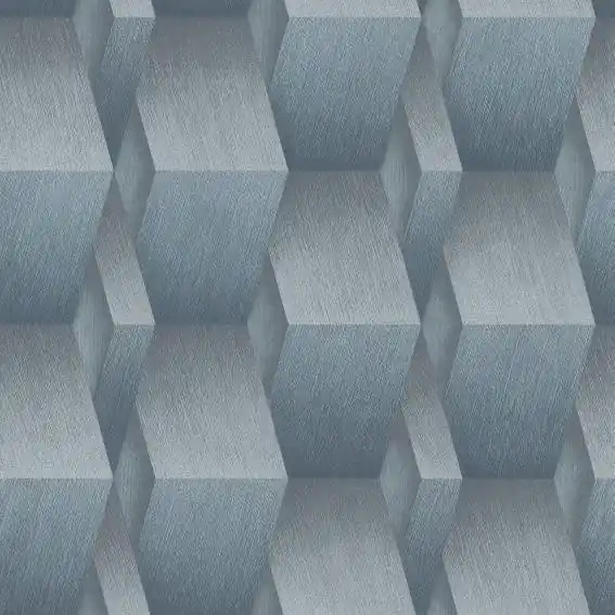 Usine Directe Erismann Fashion for walls 1004608 papier peint intissé 3D 0.53 m x 10.05 m bleu