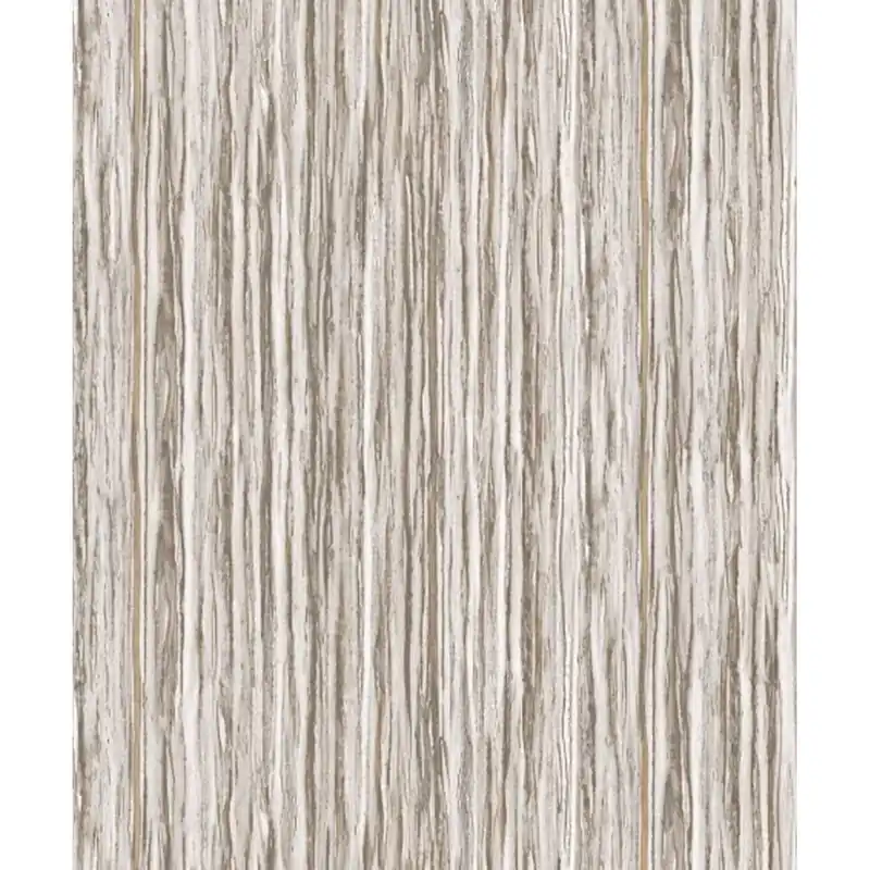 DesignID NATURAL FAUX 2 NF232053 papier peint intissé à rayures 0.53 m x 10.05 m marron Paiement Sécurisé