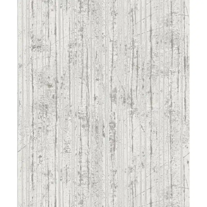 DesignID NATURAL FAUX 2 NF232092 papier peint intissé à rayures 0.53 m x 10.05 m gris Acheter En Ligne