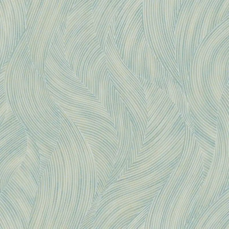 Must-Have DesignID VERDE 2 VD219169 papier peint intissé à rayures 0.53 m x 10.05 m bleu