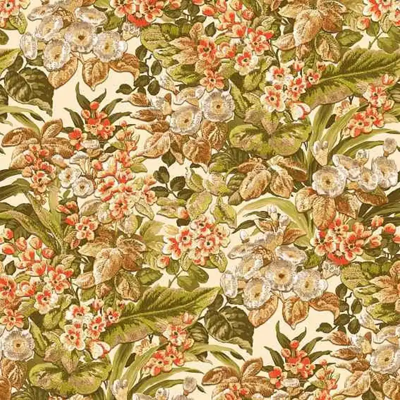 Produit De Marque DesignID BEAUX ARTS 2 BA220021 papier peint intissé floral 0.53 m x 10.05 m vert