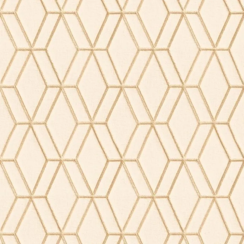 Nouveauté DesignID Wallstitch DE120062 papier peint intissé 3D 0.53 m x 10.05 m marron