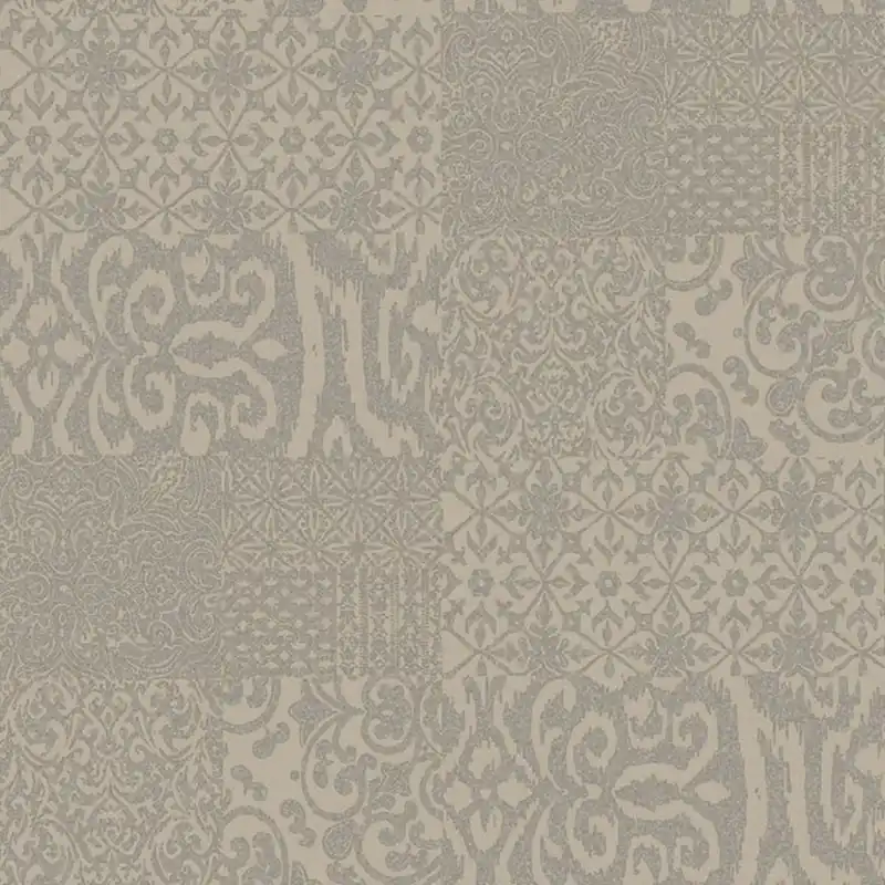 DesignID Verde 2 VD219148 papier peint intissé vintage 0.53 m x 10.05 m gris Jusqu'à Épuisement Des Stocks