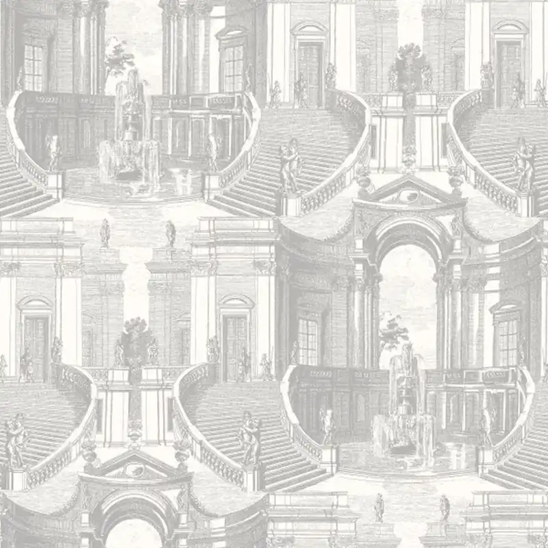 DesignID Verde 2 VD219152 papier peint intissé vintage 0.53 m x 10.05 m gris Seulement Aujourd'hui