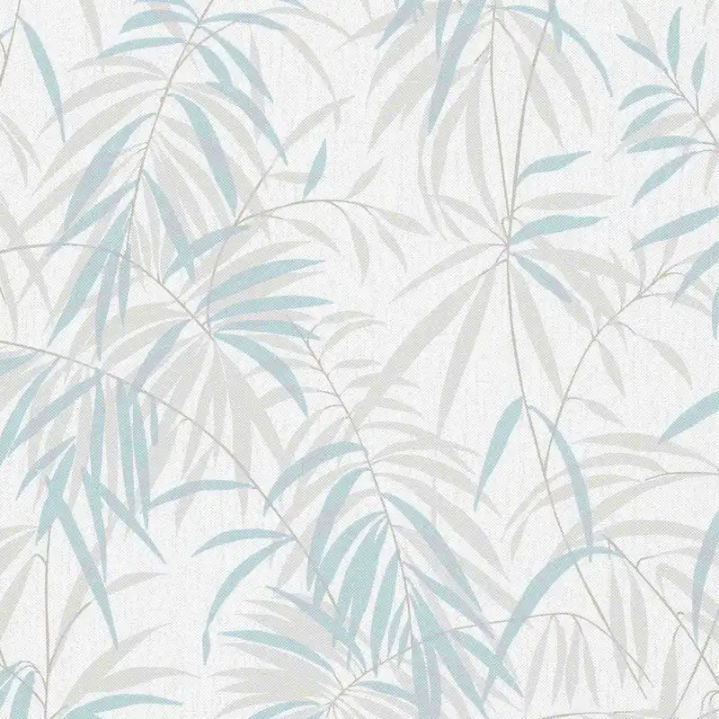 Meilleure Vente Erismann Timeless 1006718 papier peint intissé floral 0.53 m x 10.05 m turquoise