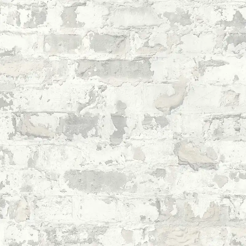A.S. Creation Elements 369293 papier peint intissé pierre brique 0.53 m x 10.05 m gris Livraison Express