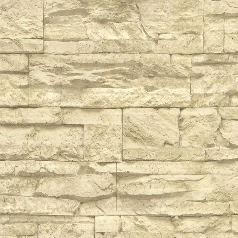 A.S. Creation Elements 707130 papier peint intissé pierre brique 0.53 m x 10.05 m beige Promotion