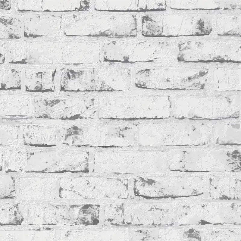 Soldes A.S. Creation Elements 907837 papier peint intissé pierre brique 0.53 m x 10.05 m gris
