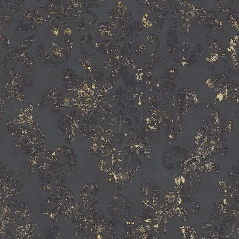 A.S. Creation Neue Bude 2.0 374132 papier peint intissé vintage 0.53 m x 10.05 m noir Livraison Express