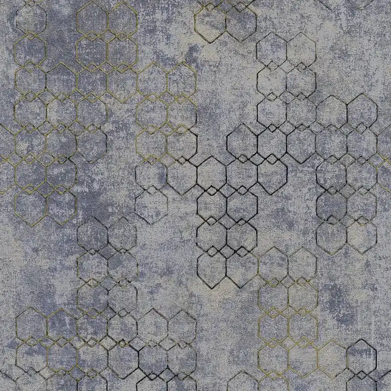 A.S. Creation New Walls 374245 papier peint intissé vintage 0.53 m x 10.05 m bleu Jusqu'à Épuisement Des Stocks