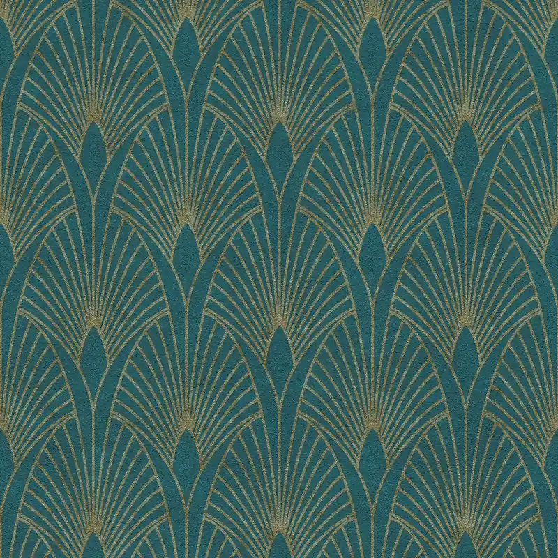 Acheter En Ligne A.S. Creation New Walls 374275 papier peint intissé vintage 0.53 m x 10.05 m vert