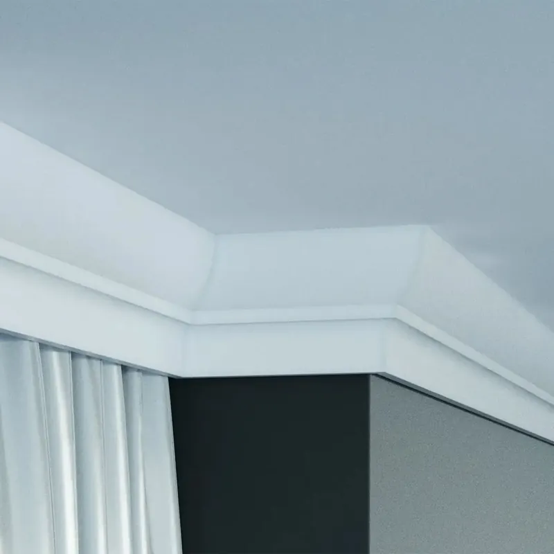 Elite Decor Angle extérieur "P889" Polyuréthane 50 x 100 x 200 mm Blanc Moulure décorative Nouveauté