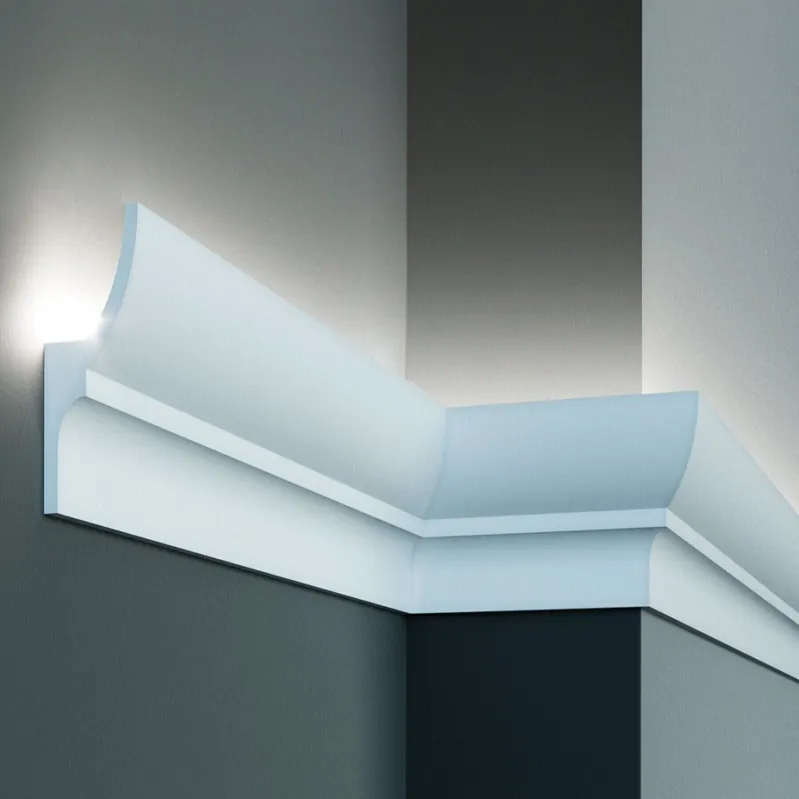 Elite Decor Angle extérieur "KF712" Polyuréthane 55 x 100 x 200 mm Blanc Moulure décorative Nouvel Arrivage