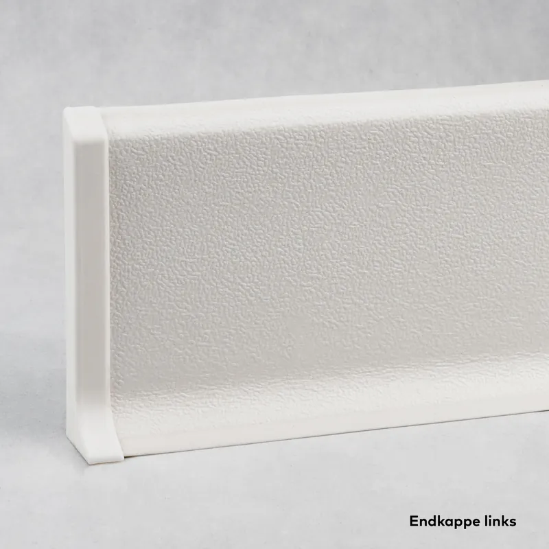 Embout gauche pour plinthe "Rimini" PVC expansé rigide Blanc PVC 12.8 x 60 mm PROVISTON Acheter En Ligne