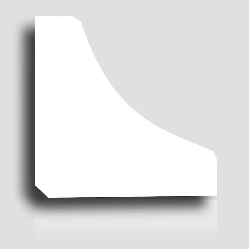 PROVISTON Embout Pour réglette lumineuse "RM002" PVC 83 x 83 mm Blanc Embout De haute qualité Pas Cher