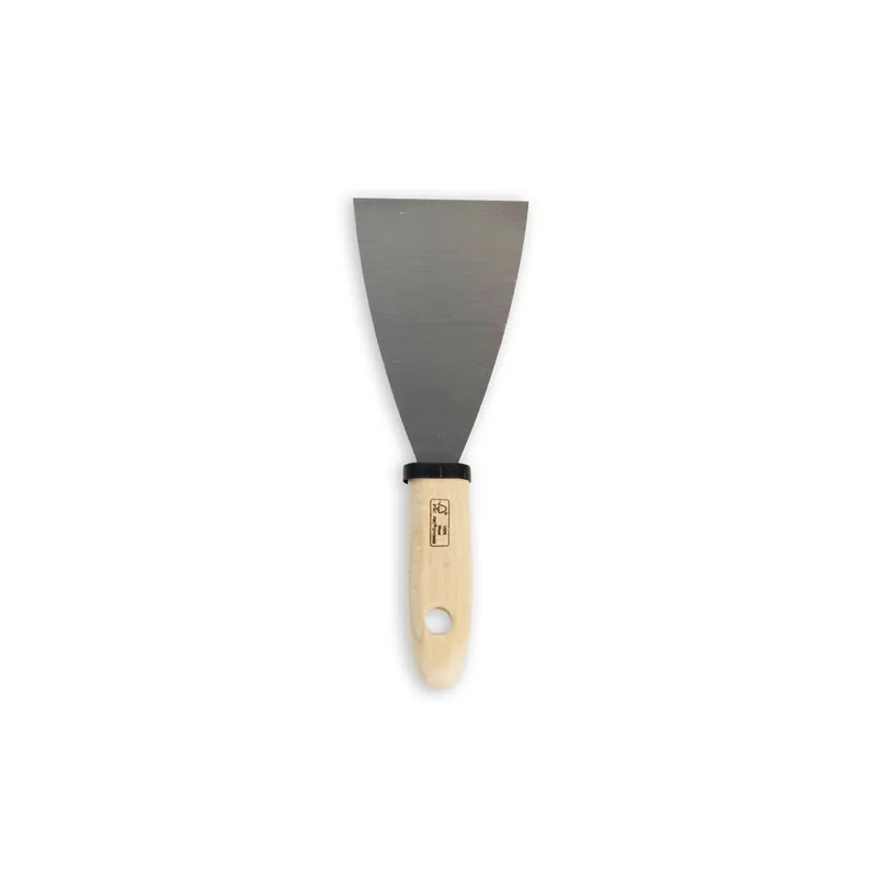 PROVISTON Spatule 80 mm Couteau de peintre, manche bois, lame inox Must-Have