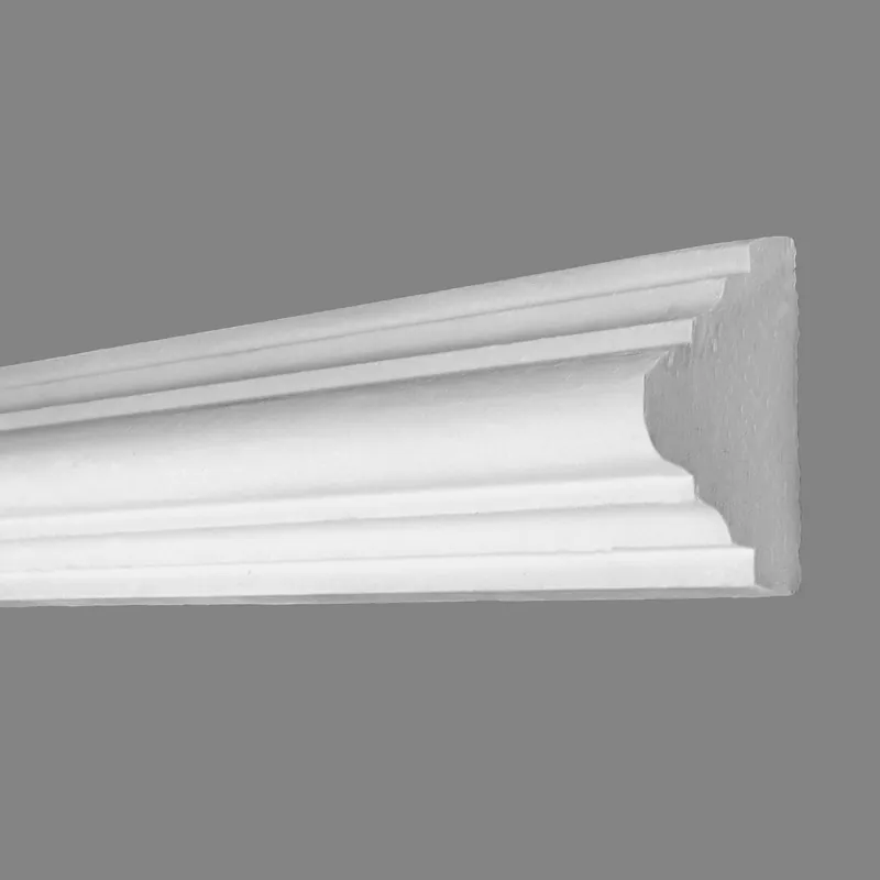 PROVISTON Cimaise Flensburg Plâtre 29 x 55 x 910 mm Moulure murale Blanc Bon Plan