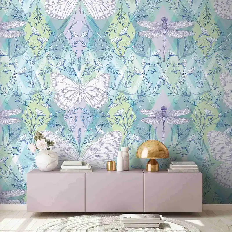 A.S. Creation Papiers peints photo The Wall II 392041 Un motif par rouleau Géométrique coloré Livraison Express
