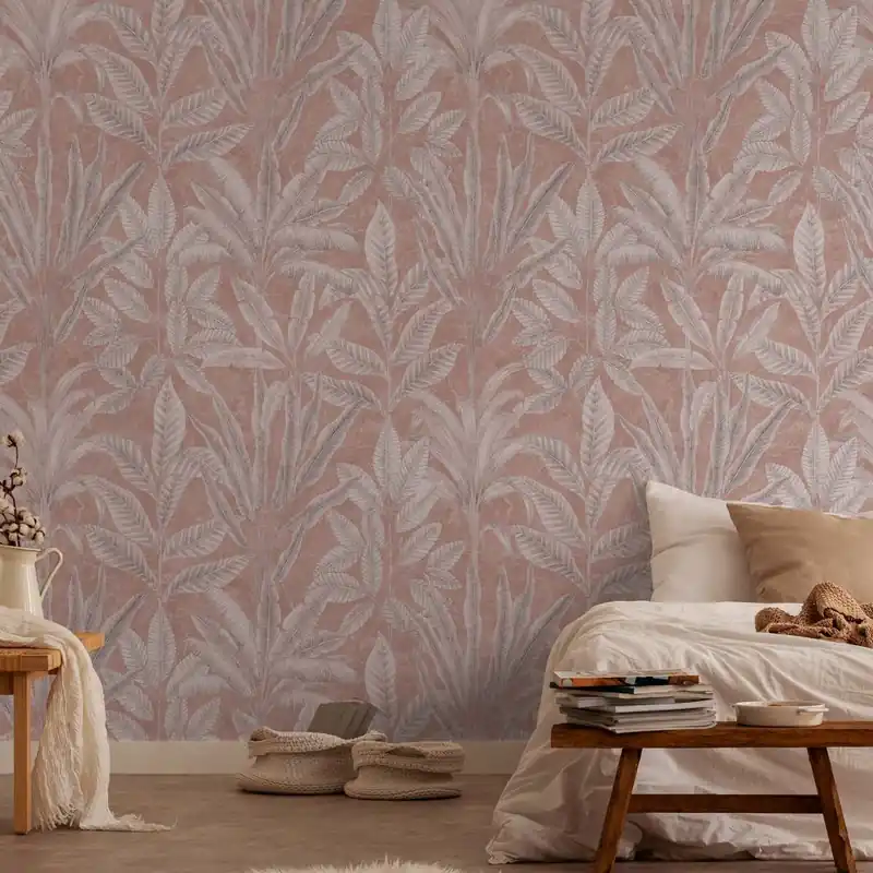 A.S. Creation Papiers peints photo The Wall II 393161 Un motif par rouleau Jungle rose Vente Flash