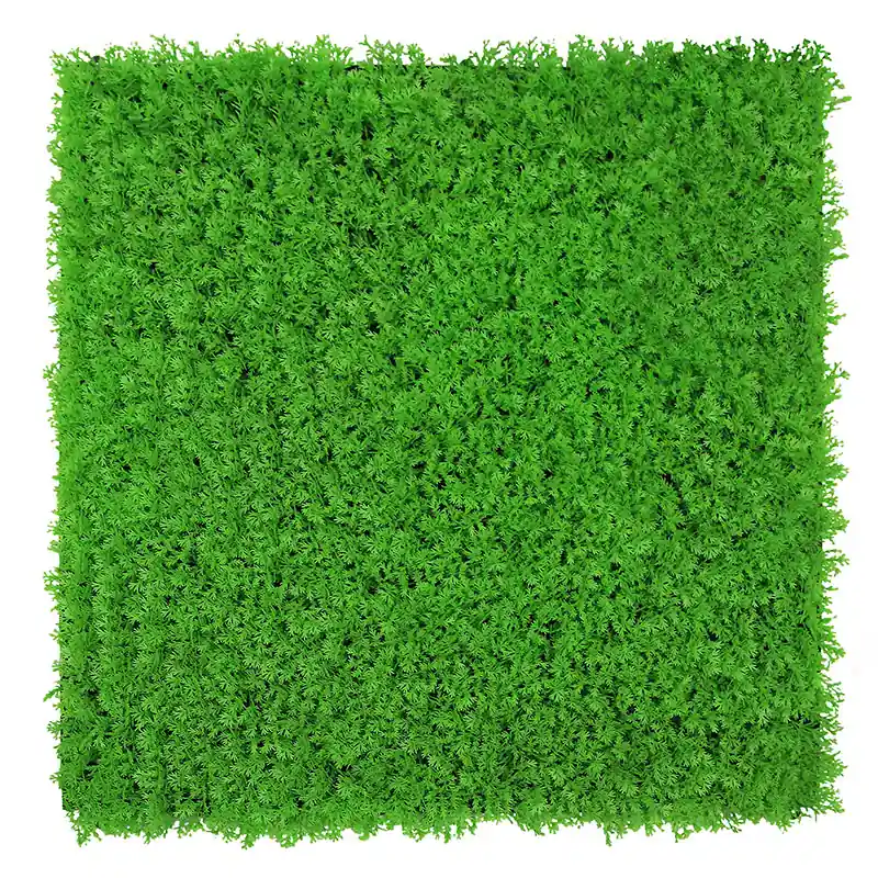 Usine Directe JANGAL Modular Wall Panneau Acoustique Mural 520 x 520 x 50 mm Design Herbe Vert Clair