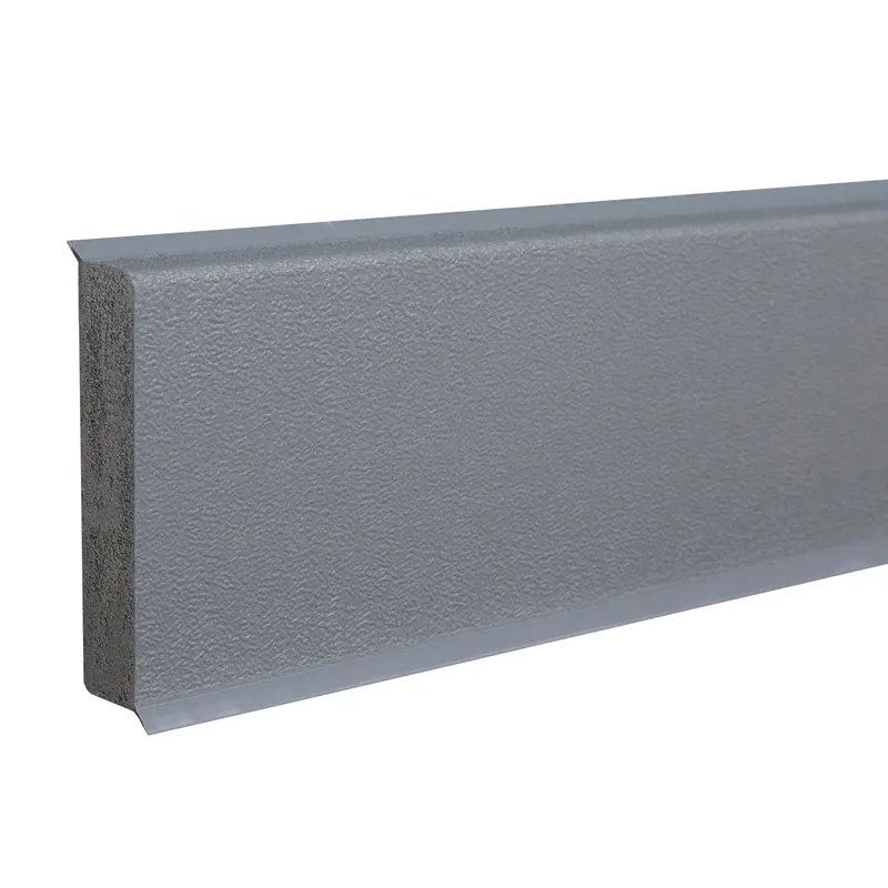 Plinthe "Monopoli" PVC expansé 12 x 60 x 2500 mm Lèvre souple teintée PROVISTON Affaire À Saisir