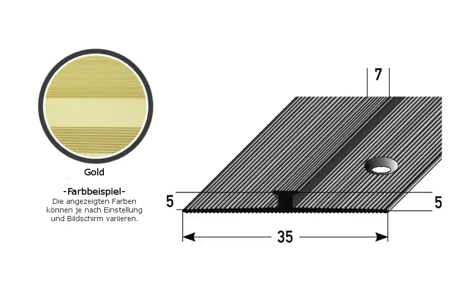 Prix Bas Profilé de finition ou d‘arrêt hauteur emboîtage 3 - 5 mm aluminium anodisé