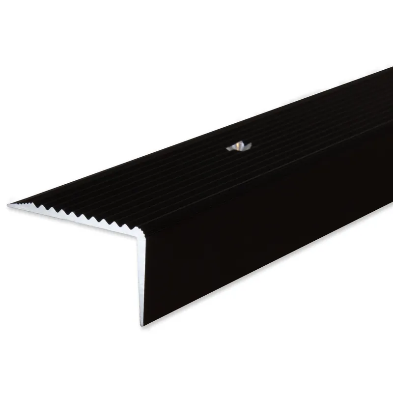 Meilleure Vente PROVISTON Nez de marche & cornières Terni hauteur 20 mm largeur 40 mm aluminium