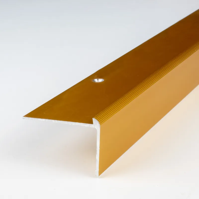 Nez de marche cornière ajustable aluminium anodisé Seulement Aujourd'hui