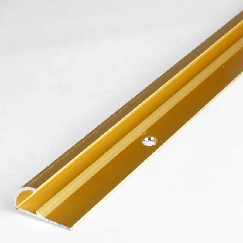 Vente Directe Profilé à emboîter pour sol stratifié H 7.5 mm aluminium anodisé à visser