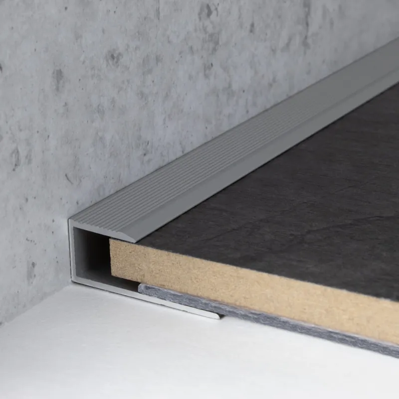 Produit De Marque Profilé à emboîter pour sol stratifié/parquet hauteur emboîtage 10.3 mm alu anodisé à visser