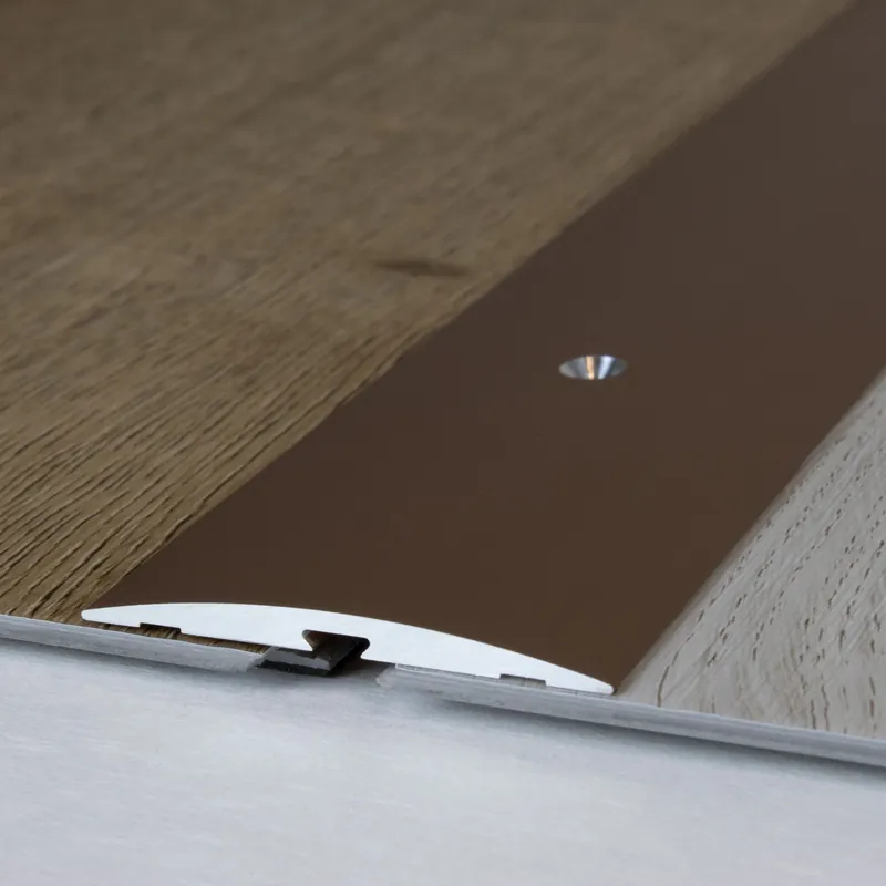Certifié Barre de seuil 50 mm type 145 aluminium anodisé autoadhésif