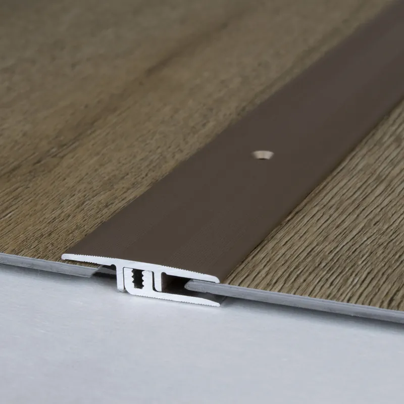 Marque Barre de seuil sol stratifié hauteur 5 - 9 mm aluminium anodisé