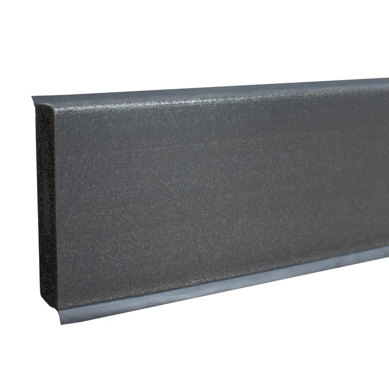 Prix Choc Plinthe en PVC mousse rigide Monopoli 60 x 12 mm lisse couleurs diff.