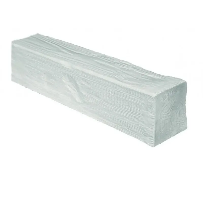 Elite Decor PU-Balken "ED107" Polyurethan 90 x 60 mm Weiß Deckenbalken Promotion