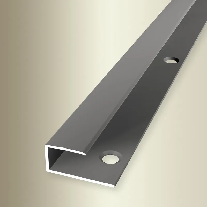 Commander Vite PROVISTON Profil d‘arrêt Largeur 23 mm Longueur 2700 mm Alu anodisé Lisse Percé